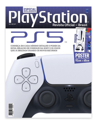 Revista Superpôster Especial Playstation - Ps5