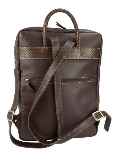 Imagem 4 de 4 de Mochila Feminina Para Notebook Em Couro 893sf