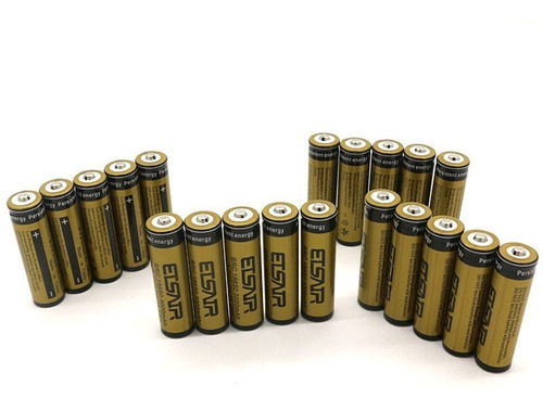 20pcs Batería 18650 3000mah 3.7v Li-ion De Litio Recargables