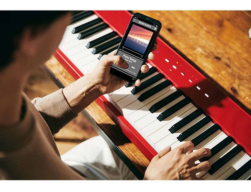 Piano digital Casio Privia PX-S1100rd rojo