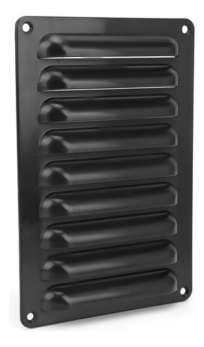 Panel De Parrilla Bus Vent Grill Rv M5 Abs Negro Professiona