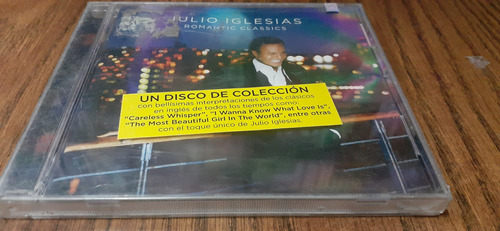 Cd Julio Iglesias*romantic Clássics*nuevo Sellado De Fábrica