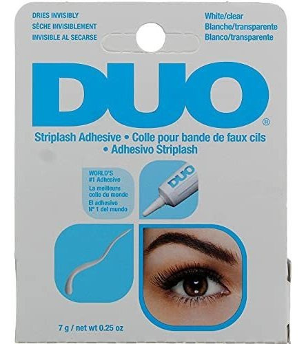 Pestañas Postizas - Duo Eyelash Adhesive 0.25oz White-clear 
