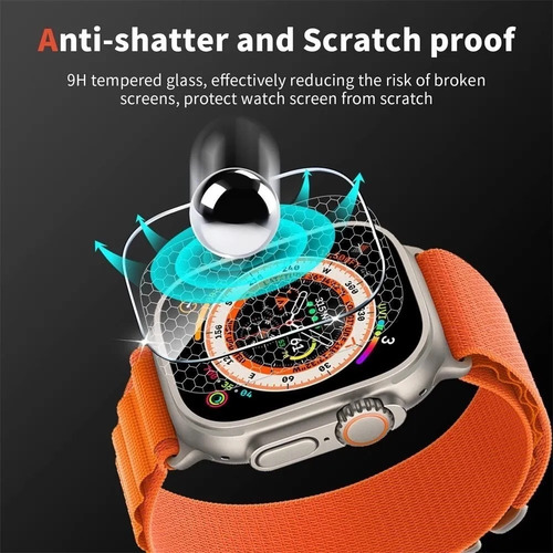 Vidrio Protector Hd De Pantalla Para Apple Watch Ultra 49mm