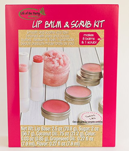 Exfoliante - Lip Balm & Scrub Kit, Hace 8 Bálsamos Y 1 Exfol