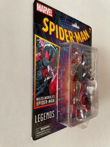 Miles Morales Spiderman Marvel Legends Series Hasbro 2023 (Usado)