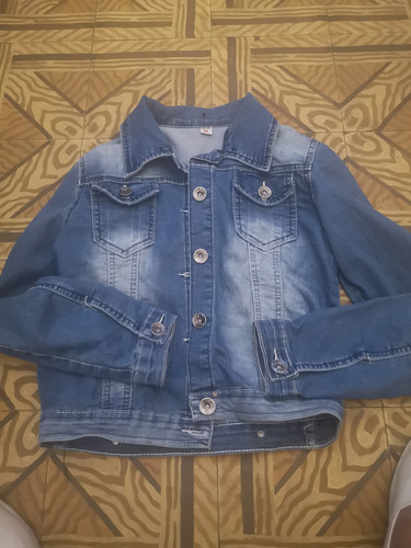 Campera Jean (m) Niña 8 A 10 Años