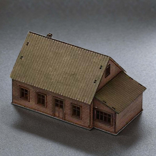 Modelo De Casa Europea 1/72 Sin Montar Para Mesa De Estilo F