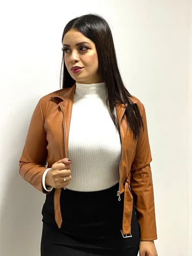 Jaqueta de store couro terra firme