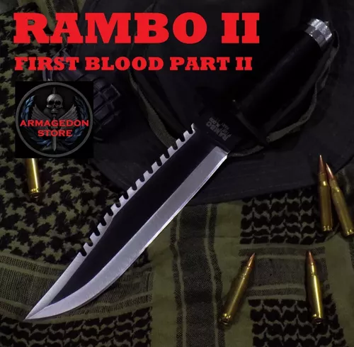 Cuchillo Rambo 1 First Blood Militar Supervivencia Comando – PowerTactical