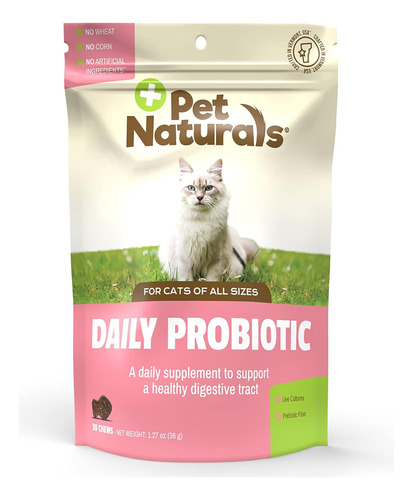 Pet Naturals Daily Probioticos Gatos Suplemento 