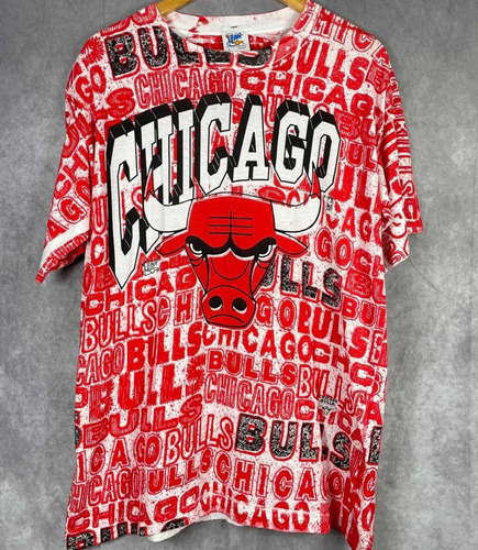 Playera Vintage Oficial Fan Chicago Bulls 1992 Talla Xl