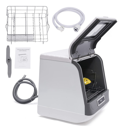 Encimera Lavavajillas Compacto 3 Programas Secado Automático