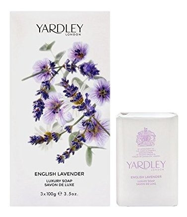 Inglés Lavanda Por Yardley De Londres 3 Jabones De Lujo