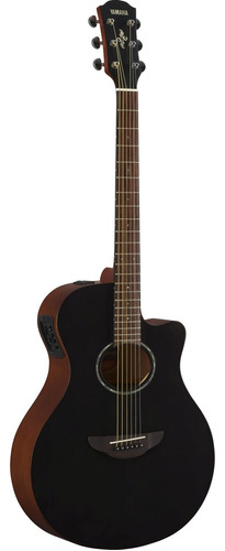 Guitarra Electro Acústica Yamaha Apx600m Sb Smoky Black