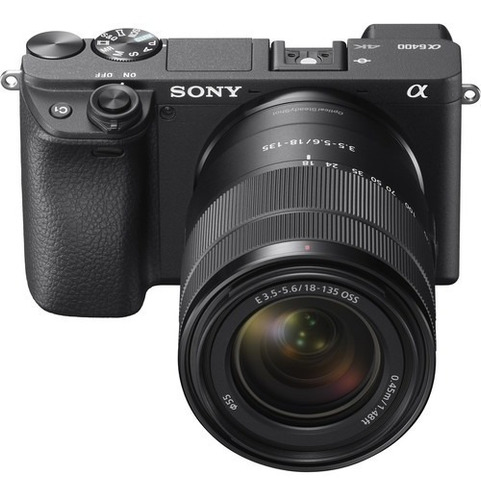 Sony A6400 Com Lente E 18-135mm F/3.5-5.6 Oss - Lj. Platinum
