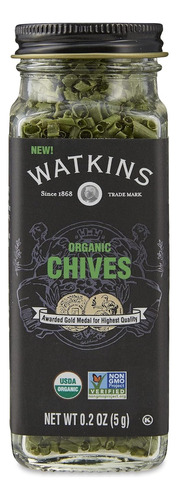 10 Piezas De Watkins Organic Chives, 0.2 Oz., 1 Count