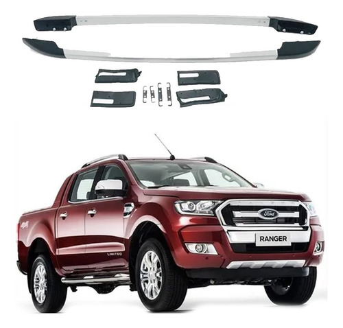 Barras De Techo Portaequipaje Ford Ranger Doble Cabina