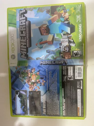 Jogo Minecraft Xbox 360 (leia A Descrição)