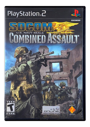 Socom Us Navy Seals Combinet Assault Original Playstation 2