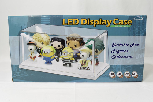 Display Led Para Miniaturas/colecionáveis Branco 1/18 Kc