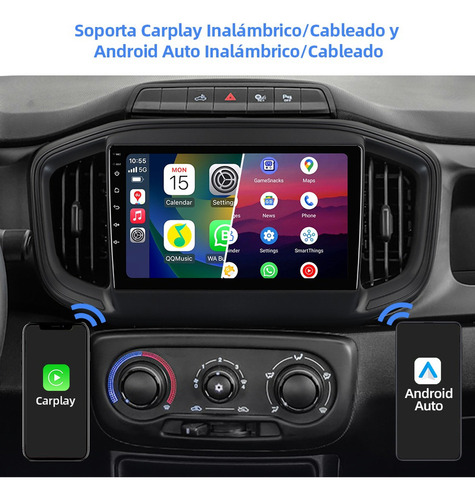 Estéreo 4+64g 4k Para Fiat Dodge Ram 700 Nueva 2021-2024 Gps