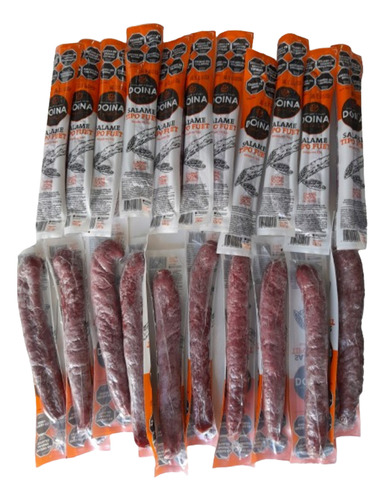 Salame Fuet Doina 1 Kg Envasado Al Vacío (7 Unidades)