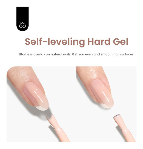 Gel 12 Unidades 8 En 1 Rosa Pastel Fortalecedor De Uñas Rosa