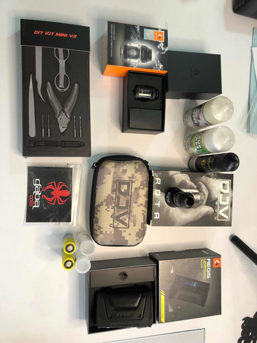 Imagen 2 de 11 de Vaper Con Accesorios Rdt Rdta