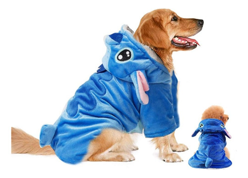 Disfraz Ropa Para Perro Stich Gimilife Con Capucha Talla L A