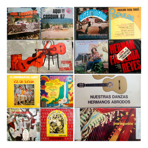 Lote Folklore 16 Vinilos Los Del Suquia El Cordobazo Estándar