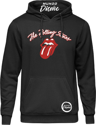 Poleron Unisex Con Capucha The Rolling Stones Clasico