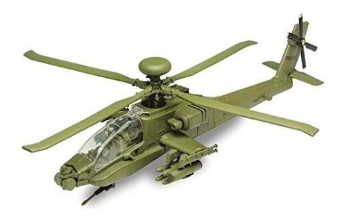 Helicoptero Escala Boeing Ah-64 Apache Longbow 1:48 Motormax