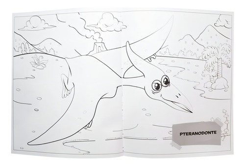Livro Brincar Aprender Colorir Ii Com Dinossauros De Edicart Da Editora Todolivro