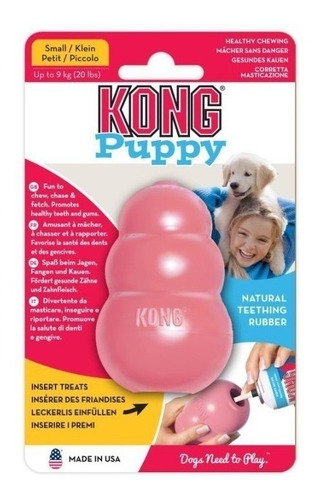 Kong Cachorro Puppy Juguete Interactivo Perro Talla Medium M