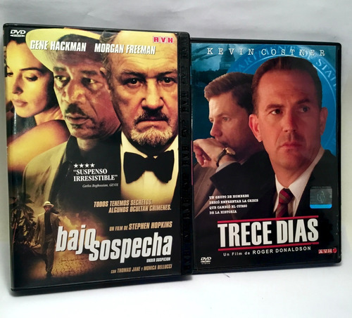 Trece Dias,  Bajo Sospecha 2 Dvd Originales 