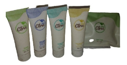 Set Hotel Bolsa:shampoo+acondicionador+gel+crema+jabón 125 U