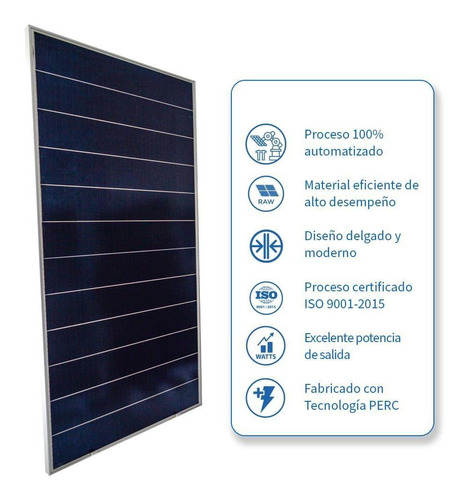Imagen 11 de 12 de Panel Solar Fotovoltaico De 465 W Monocristalino