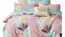 Comprar Edredón Reversible Acolchado Tela Con Tela Completo King