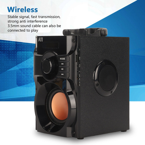 Z Altavoz De Graves, Subwoofer Portátil, Inalámbrico,