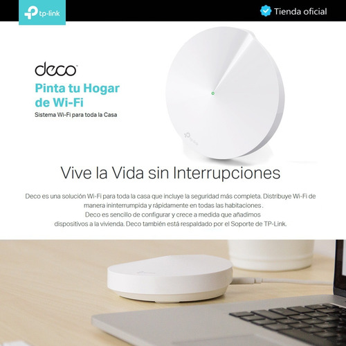 Tp-link, Sistema Wifi Malla Para El Hogar, Deco M5 (1-pack)