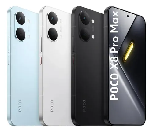 Celular Xiaomi Poco X8 Pro Max 12gb Ram 256gb - Global Preto
