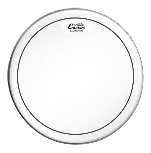 Parche P/ Bateria Remo Encore Pinstripe Clear 13¨ Hidraulico