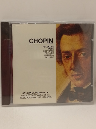 Chopin Polonaise Valse Cd Nuevo 