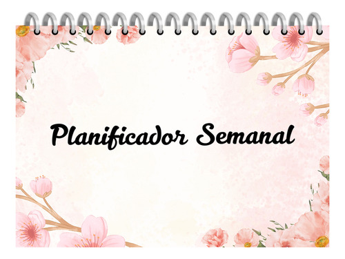 Kit Imprimible +18 Planners A4 +pdf + Editables Floral