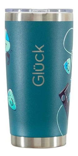 Copo Térmico Estampado Glück Lucky 591ml Rock In Rio Jude