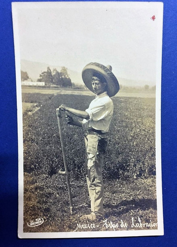 Campesino Mexicano. Circa 1909