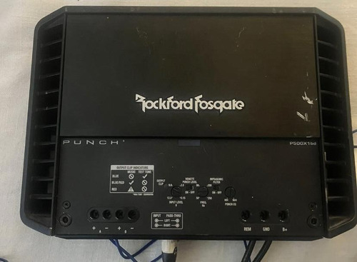 Amplificador Monoblock Rockford Fosgate P500x1bd 500 Watts 