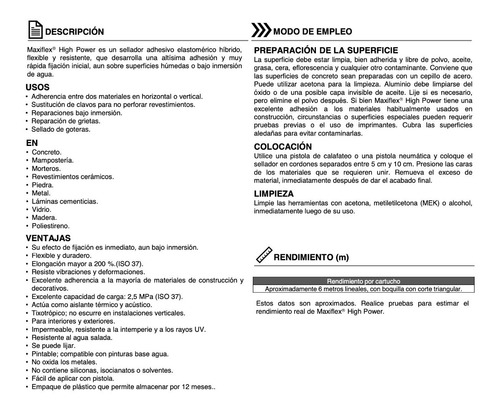 Pega Sellador Adhesivo Bajo Agua 290 Ml