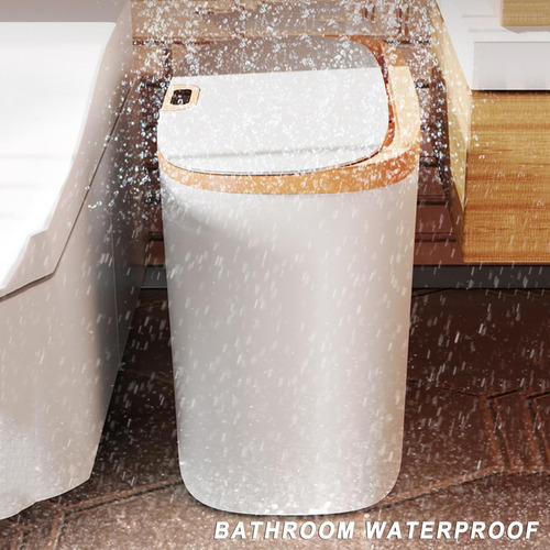 Papelera Automática Con Sensor Inteligente De Calidad, Baño